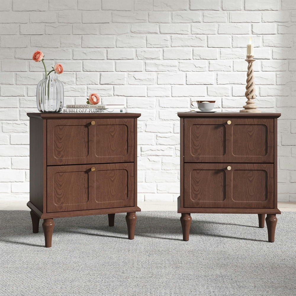 HLR 20-Inch Mid-Century Nightstand 2-Pack: $128.99 HLR 20-Inch Mid-Century Nightstand 2-Pack: $128.99