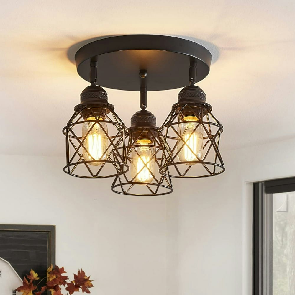 Dongpai Semi Flush Mount Ceiling Light: $32.39 Dongpai Semi Flush Mount Ceiling Light: $32.39