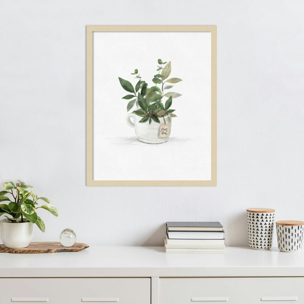 Amanti Art 21"x25" Botanical Mug I Wall Art Print: $152.99 Amanti Art 21"x25" Botanical Mug I Wall Art Print: $152.99
