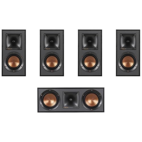 Klipsch R-41M Bookshelf and R-52C Center Channel Speaker Bundle: $410.39 Klipsch R-41M Bookshelf and R-52C Center Channel Speaker Bundle: $410.39