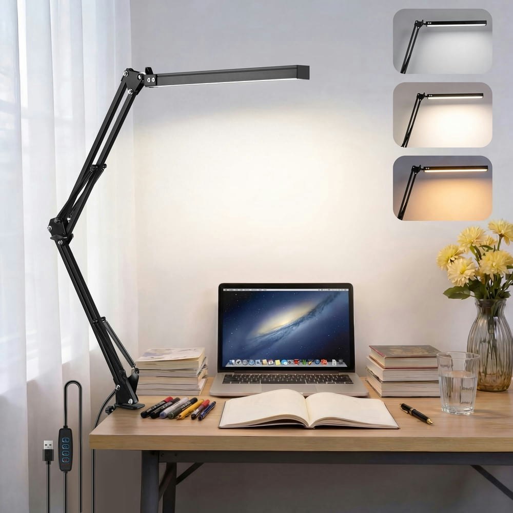 Coliware 12.5-Inch LED Desk Lamp: $14.39 Coliware 12.5-Inch LED Desk Lamp: $14.39