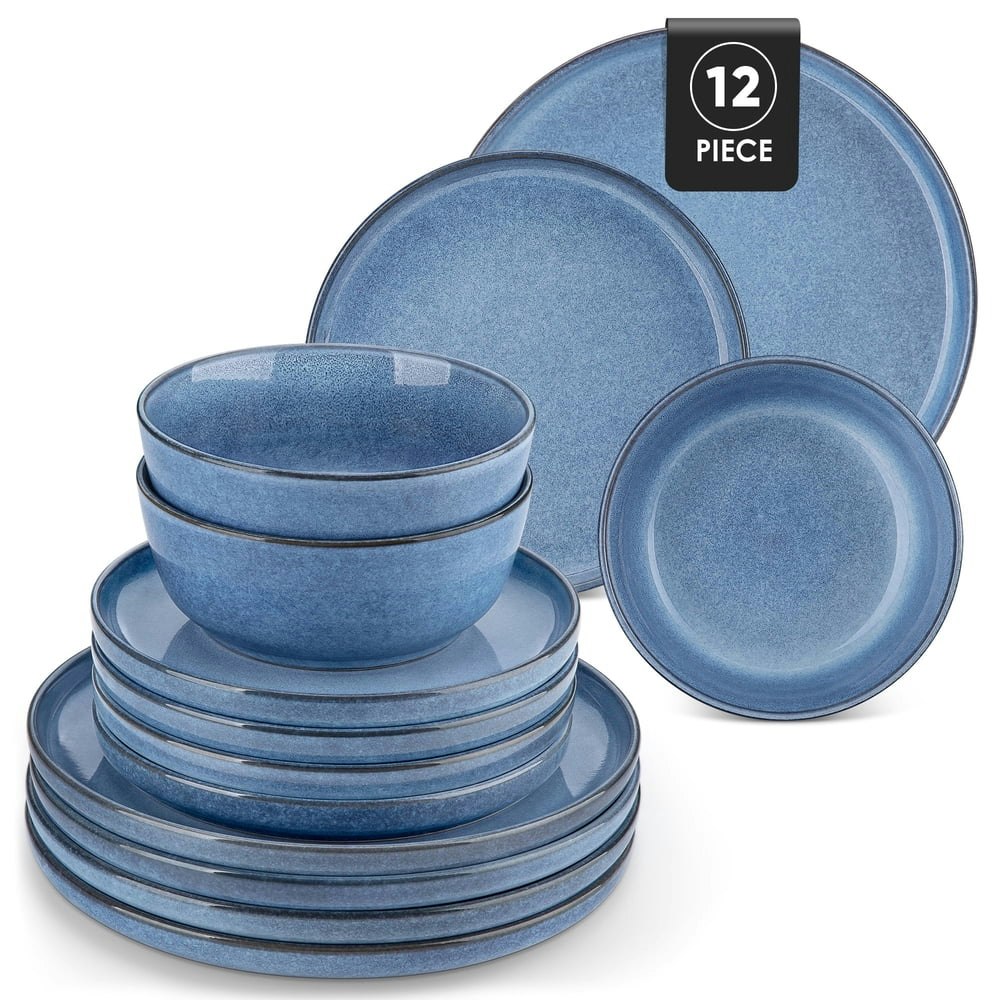 Malacasa 4-Person Stoneware Dinnerware Set: $56.99