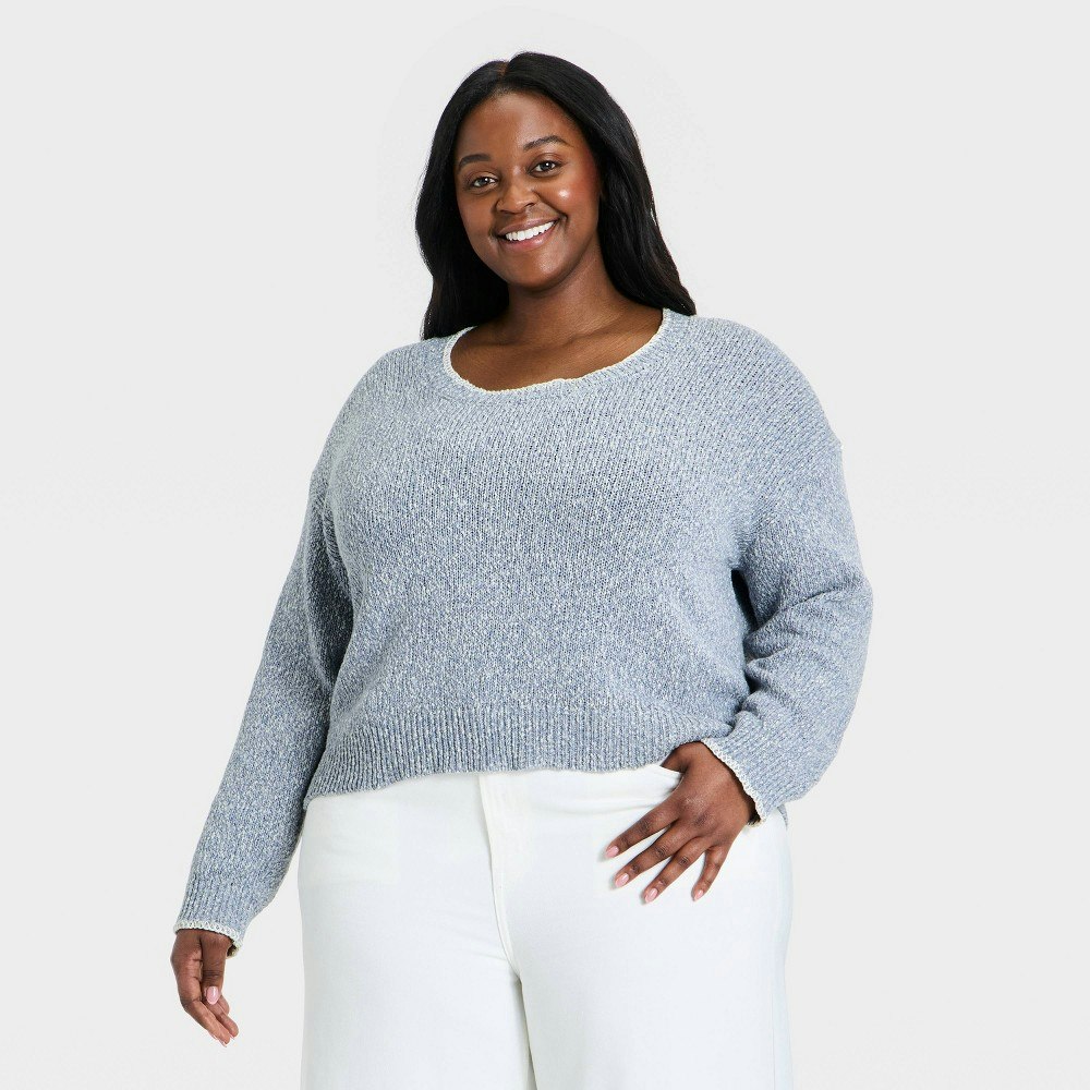 Universal Thread Women's Scoop Neck Pullover Sweater: $38 Universal Thread Women's Scoop Neck Pullover Sweater: $38