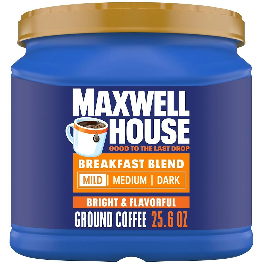 Maxwell House 25.6-oz. Breakfast Blend Mild Ground Coffee: $5.08 w/ Sub & Save