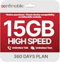 Infimobile 12-Month Unlimited Prepaid Plan SIM Card for $140 w/ Prime + free shipping