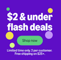 Amazon Haul $2 Flash Deals for Everything under $2 + free shipping w/ $25