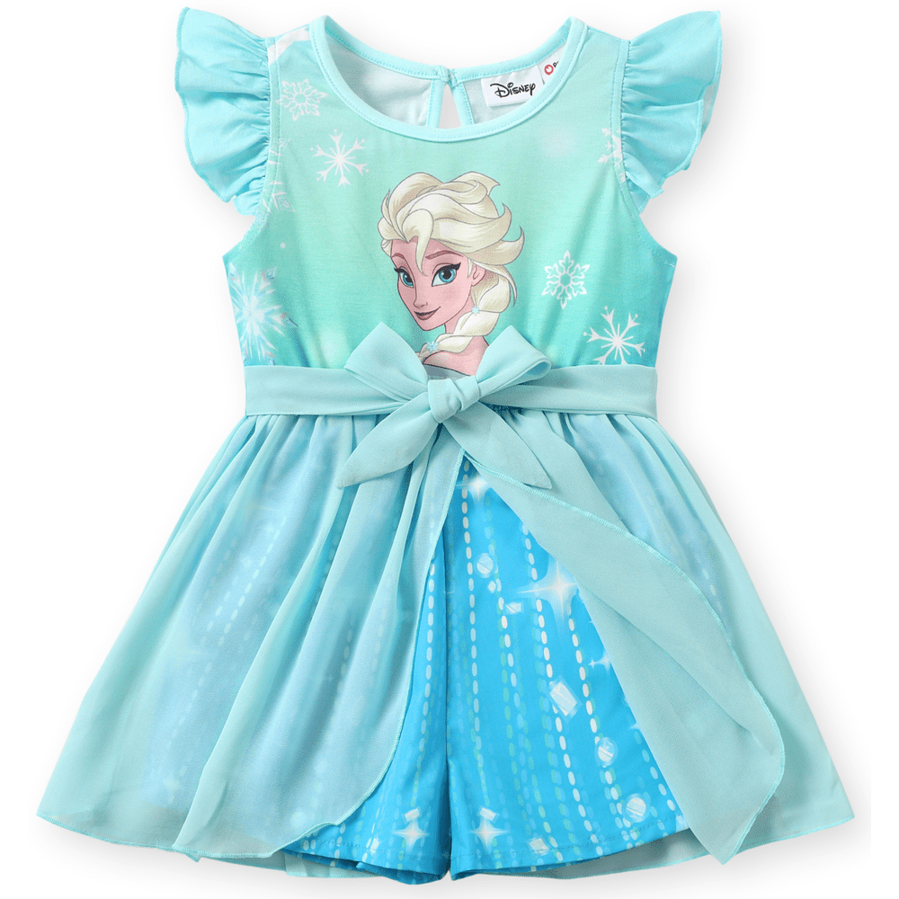 Disney Princess Frozen Elsa Girls Romper Jumpsuit: $16.99