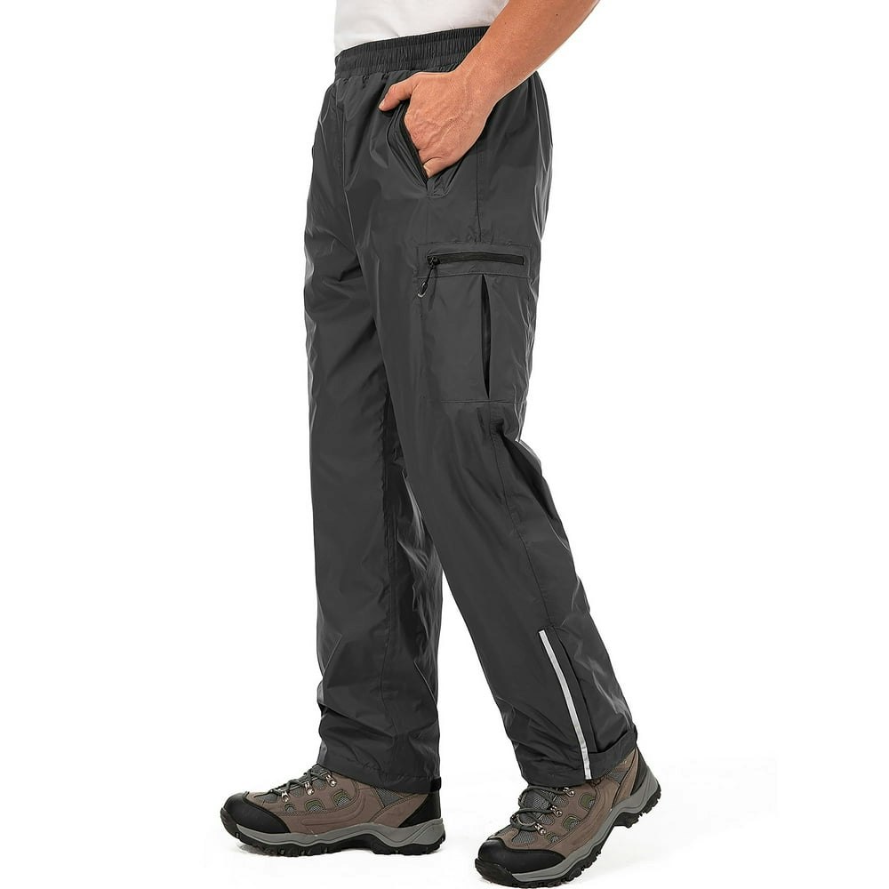 Poentab Men's Waterproof Rain Pants: $26.99 Poentab Men's Waterproof Rain Pants: $26.99