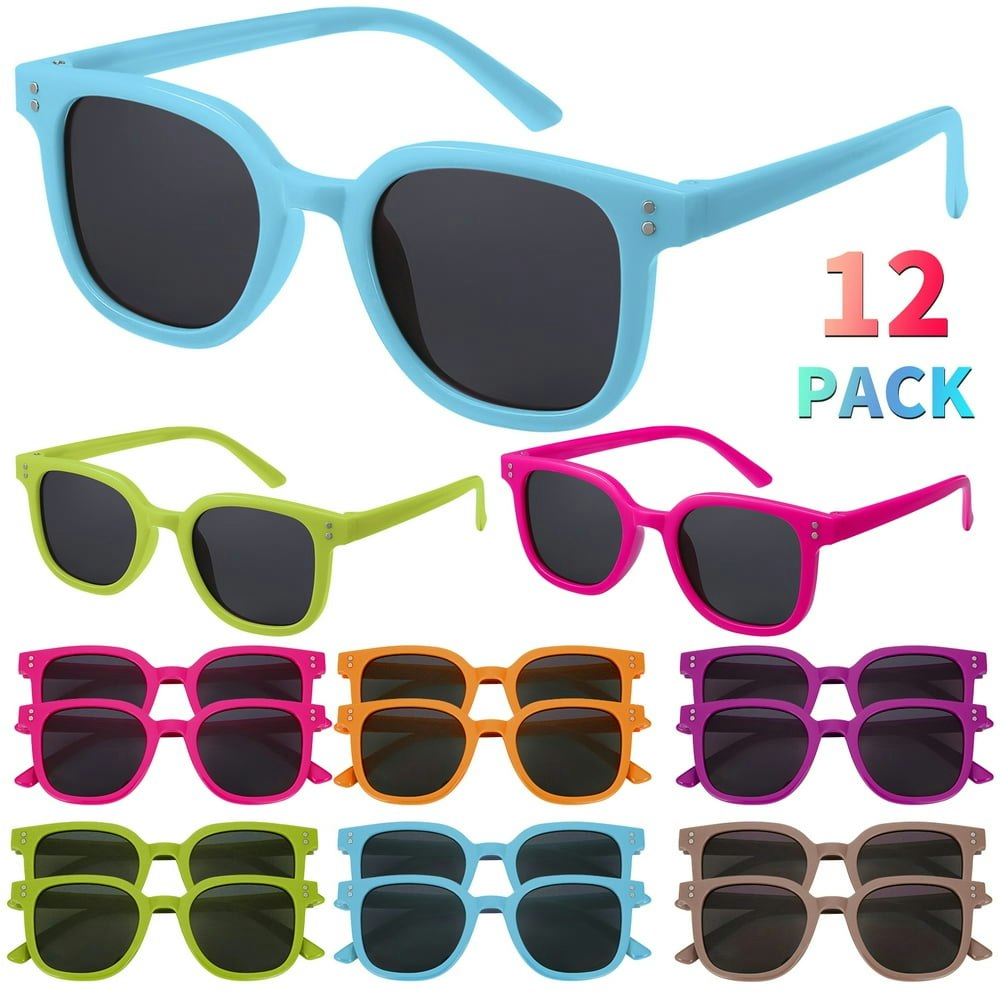 Bocaoying Kids Sunglasses 12-Pack: $12.59 Bocaoying Kids Sunglasses 12-Pack: $12.59