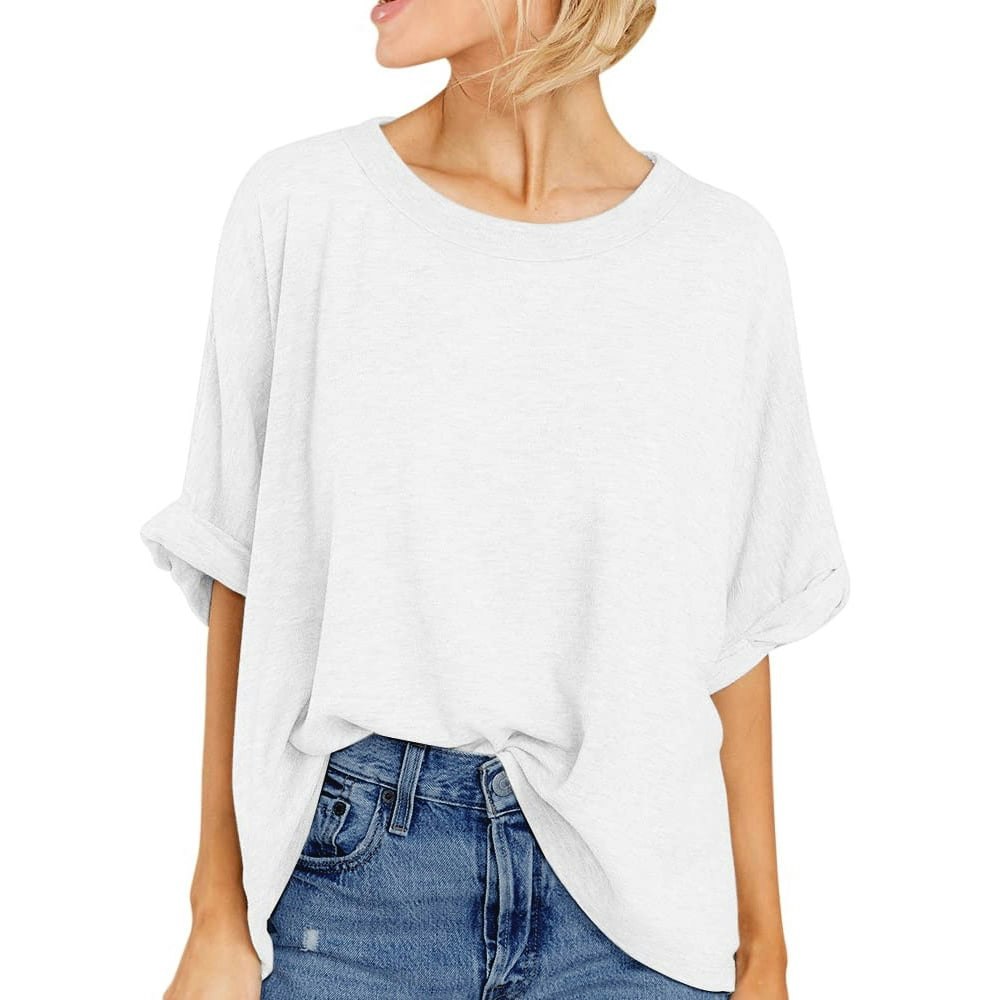 Uvn Women's Oversized Casual T-Shirt: $9.99 Uvn Women's Oversized Casual T-Shirt: $9.99