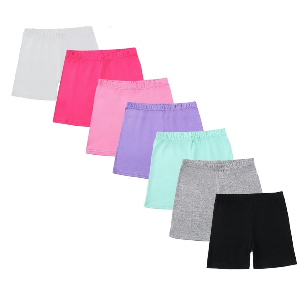 HuaAngel Girls Athletic Bike Shorts 7-Pack: $22.49 HuaAngel Girls Athletic Bike Shorts 7-Pack: $22.49