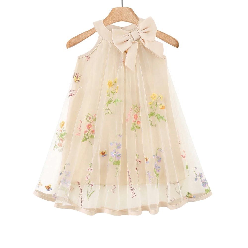 Girls' Tulle Halter Dress: $13.49