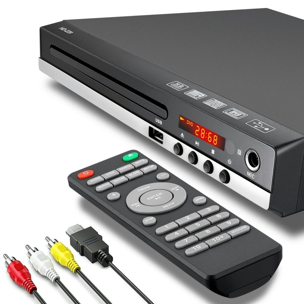 Speedwow 1080p HDMI DVD Player: $37.99