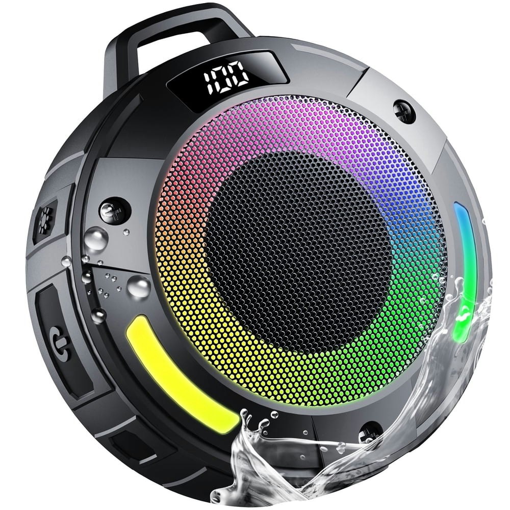 Waterproof Portable Bluetooth Shower Speaker: $18.49 Waterproof Portable Bluetooth Shower Speaker: $18.49