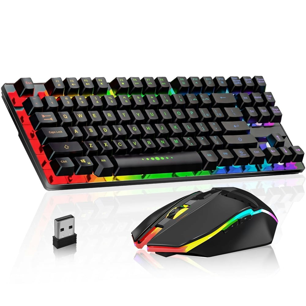 Sanptent Wireless RGB Gaming Keyboard and Mouse Combo: $29.59 Sanptent Wireless RGB Gaming Keyboard and Mouse Combo: $29.59