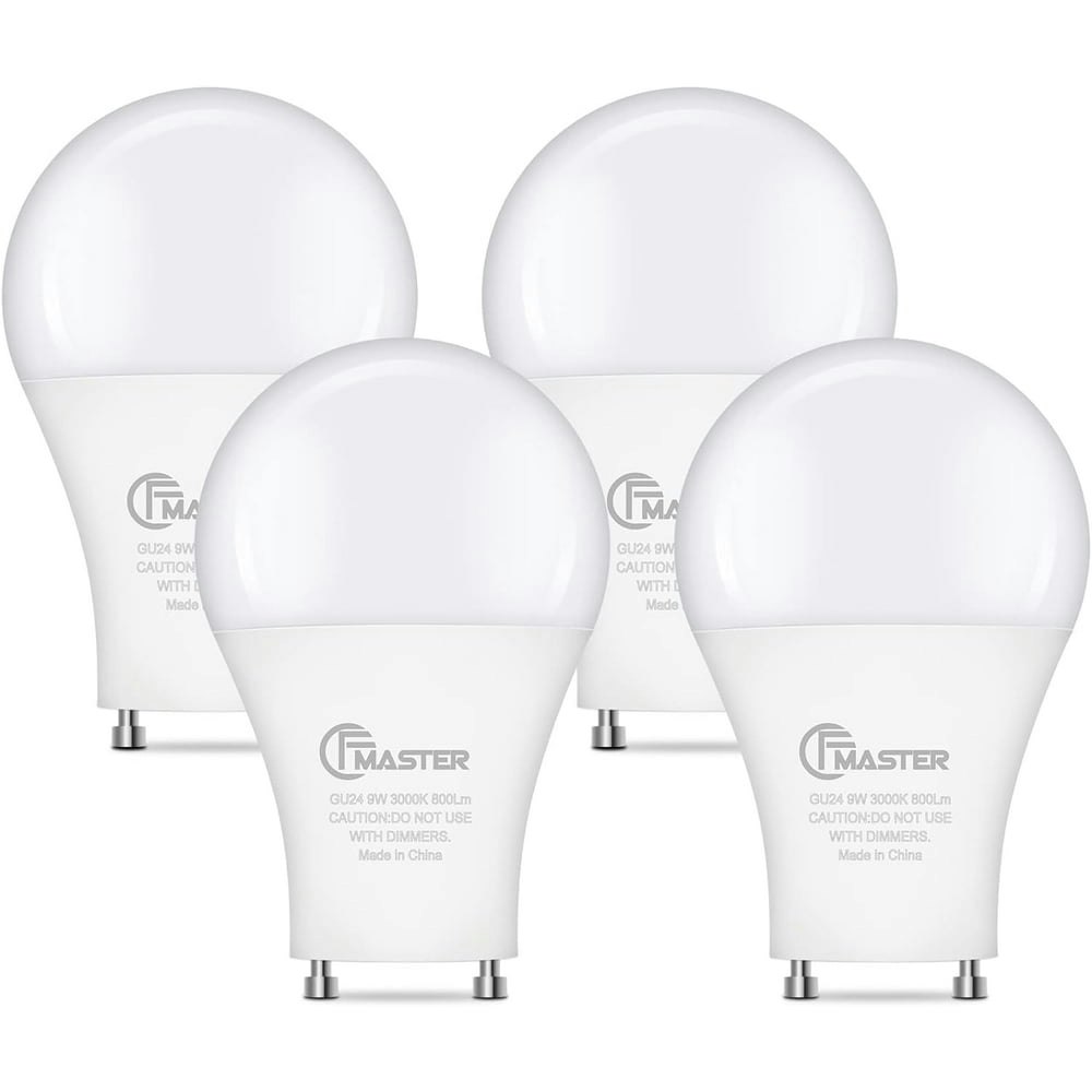GU24 LED Light Bulb 4-Pack: $9.89 GU24 LED Light Bulb 4-Pack: $9.89