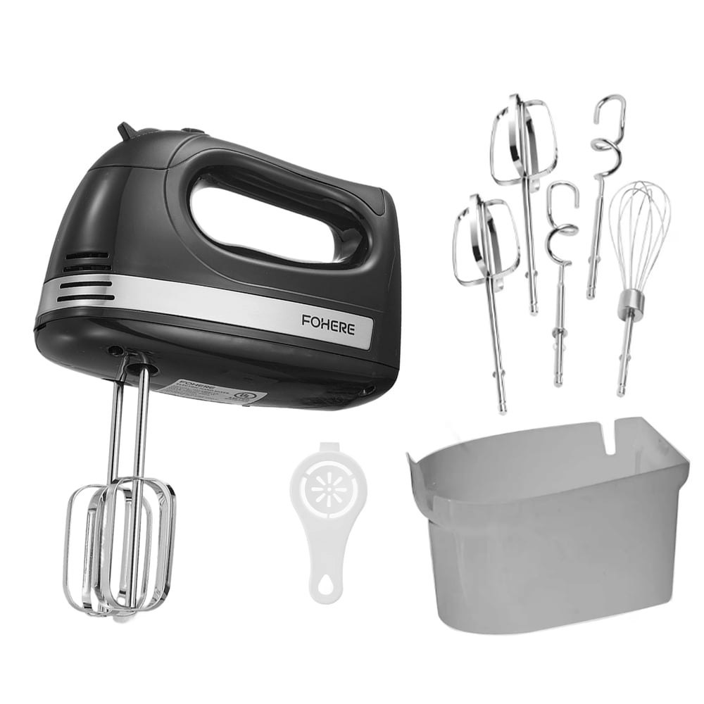 Fohere 5-Speed Electric Hand Mixer with Storage Box: $22.65