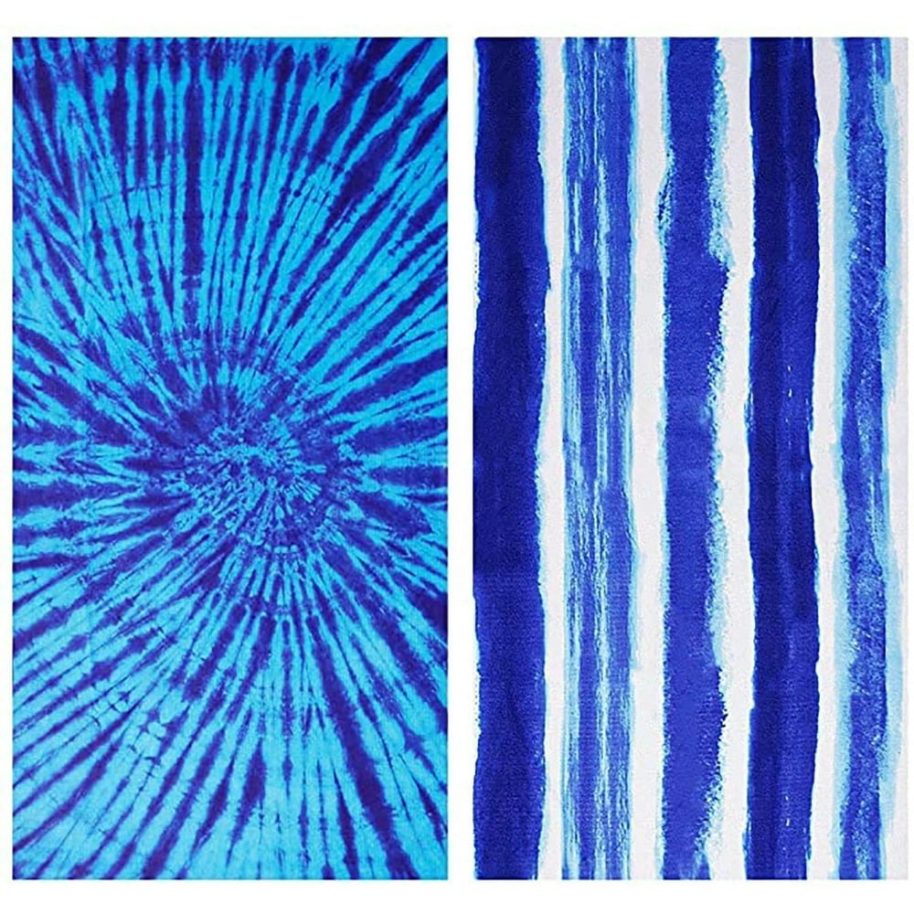 Oversized Microfiber Beach Towel 2-Pack: $24.99