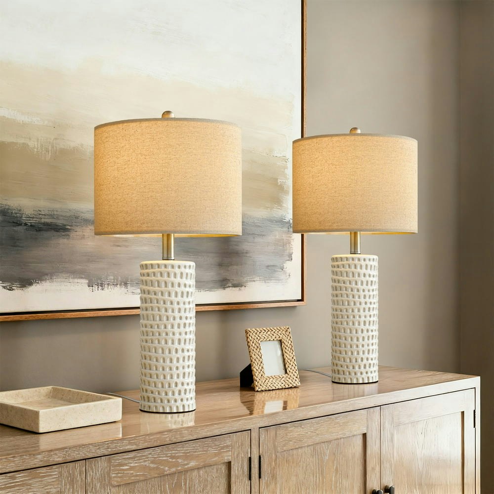 Oneach 24-inch Ceramic Table Lamp 2-Pack: $55.99 Oneach 24-inch Ceramic Table Lamp 2-Pack: $55.99