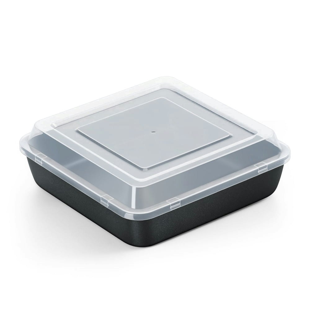 Walchoice 8x8-inch Stainless Steel Square Baking Pan with Lid: $11.69