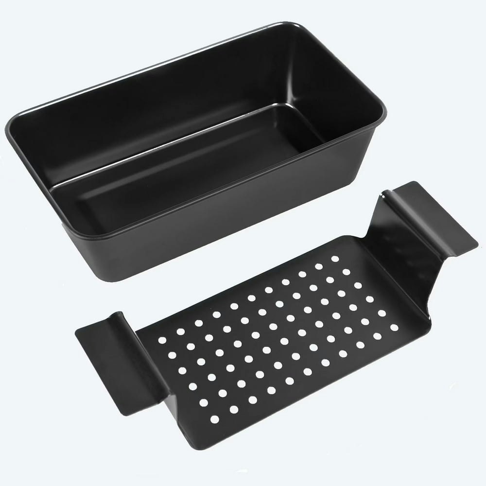 Limicar 9x5-Inch Loaf Pan with Drain Tray: $13