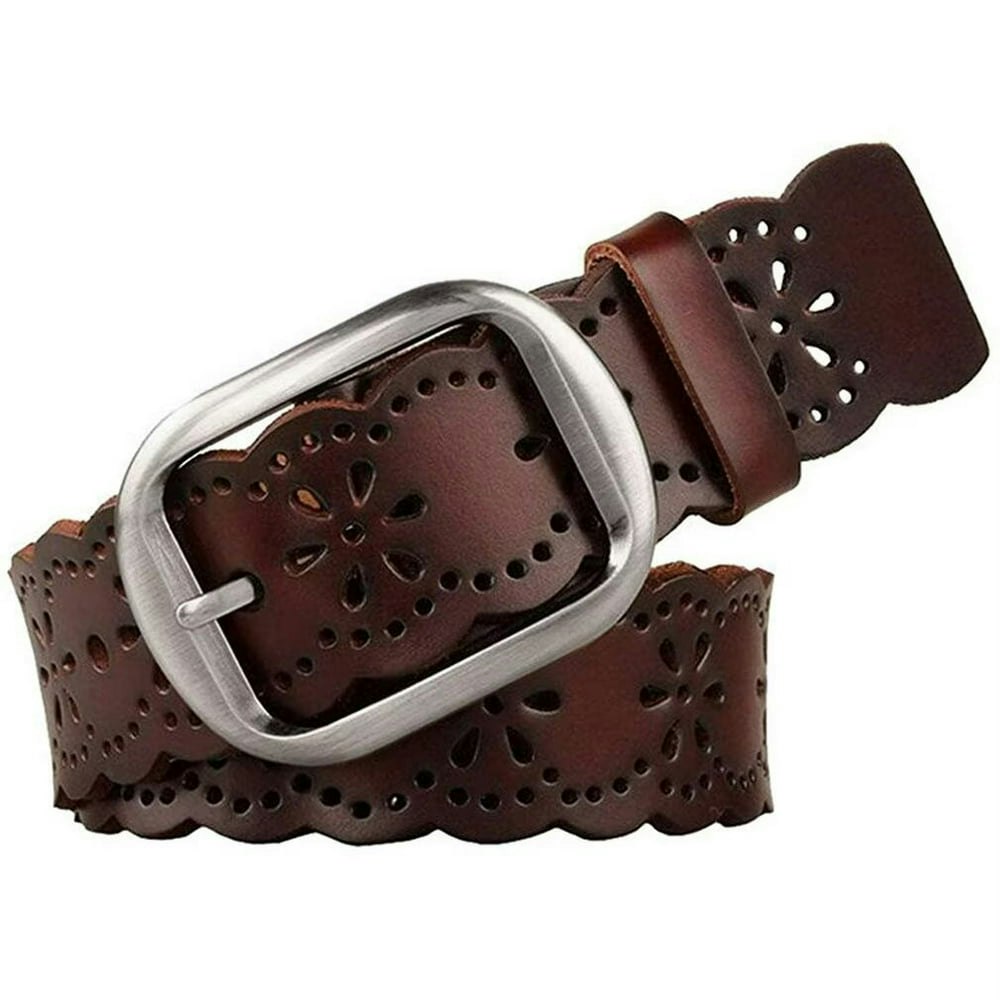 Whippy Women's Leather Hollow Flower Belt: $11.99 Whippy Women's Leather Hollow Flower Belt: $11.99