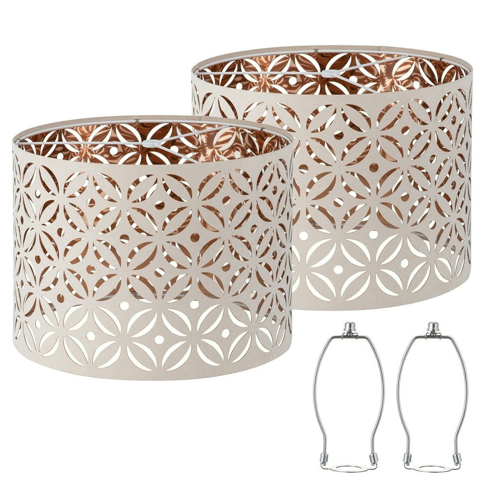 Natyswan Pink Drum Lamp Shades 2-Pack: $28.49 Natyswan Pink Drum Lamp Shades 2-Pack: $28.49