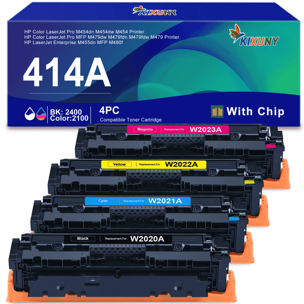414A Toner Cartridges 4-Pack: $49.29