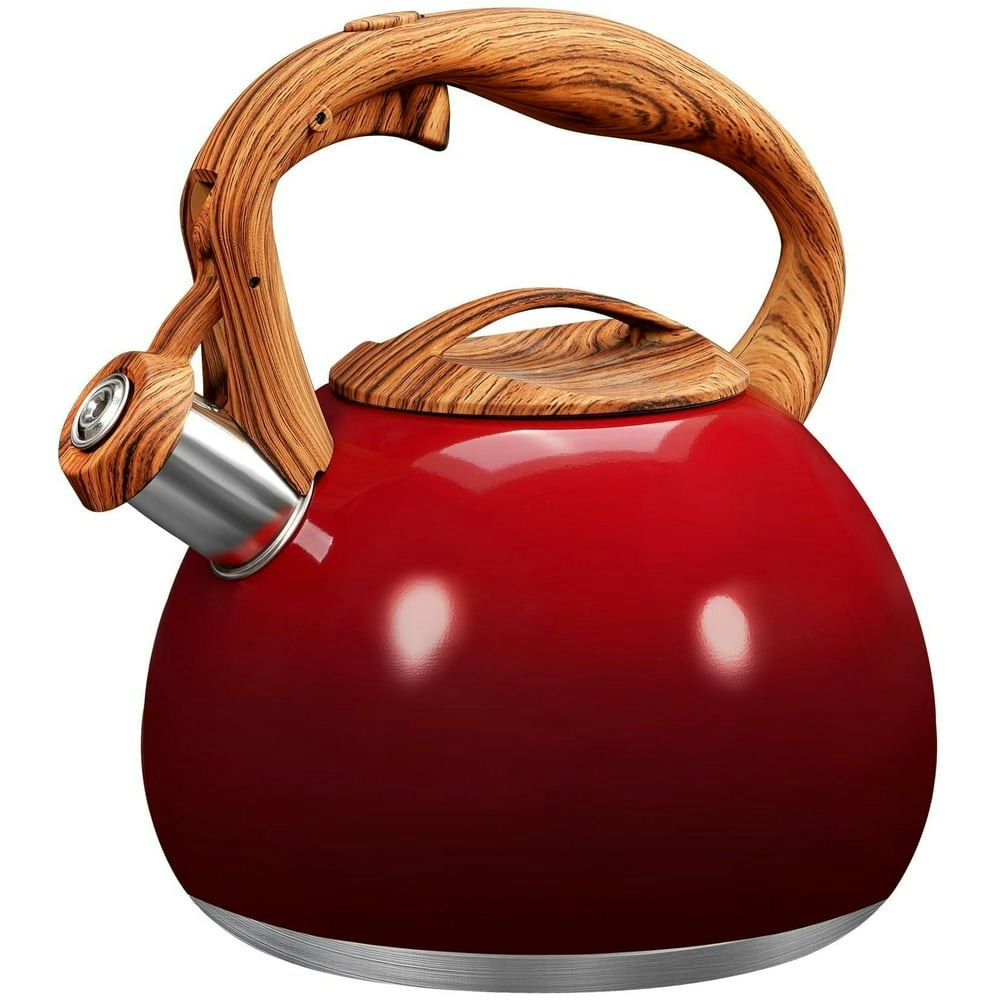 Uscover 3L Stainless Steel Whistling Stovetop Tea Kettle: $28.99
