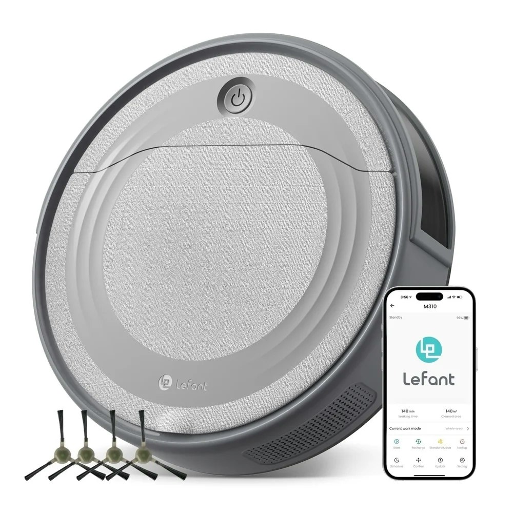 Lefant M310 4,500Pa Robot Vacuum Cleaner: $84.99 Lefant M310 4,500Pa Robot Vacuum Cleaner: $84.99