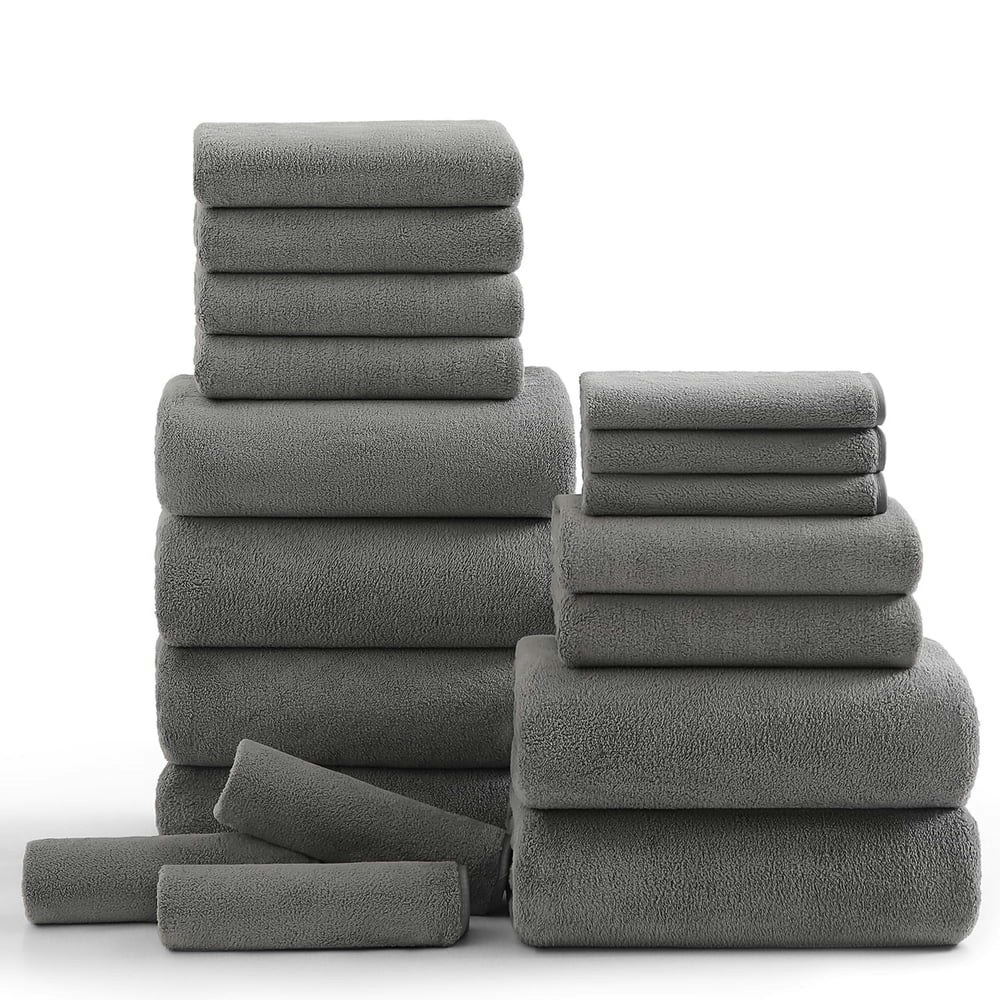 Kebury 18-Piece Microfiber Bath Towel Set: $47.49 Kebury 18-Piece Microfiber Bath Towel Set: $47.49