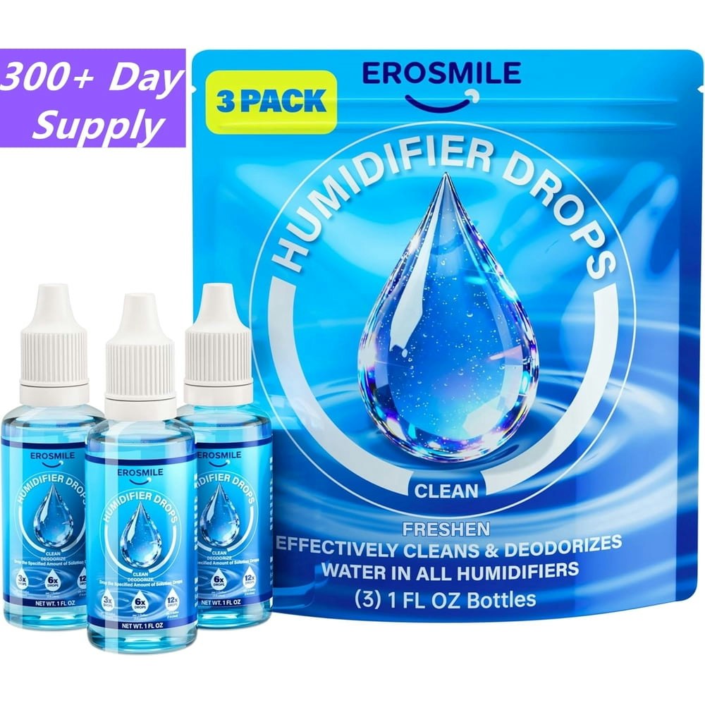 Humidifier Water Treatment Cleaner Drops 3-Pack: $15.99 Humidifier Water Treatment Cleaner Drops 3-Pack: $15.99