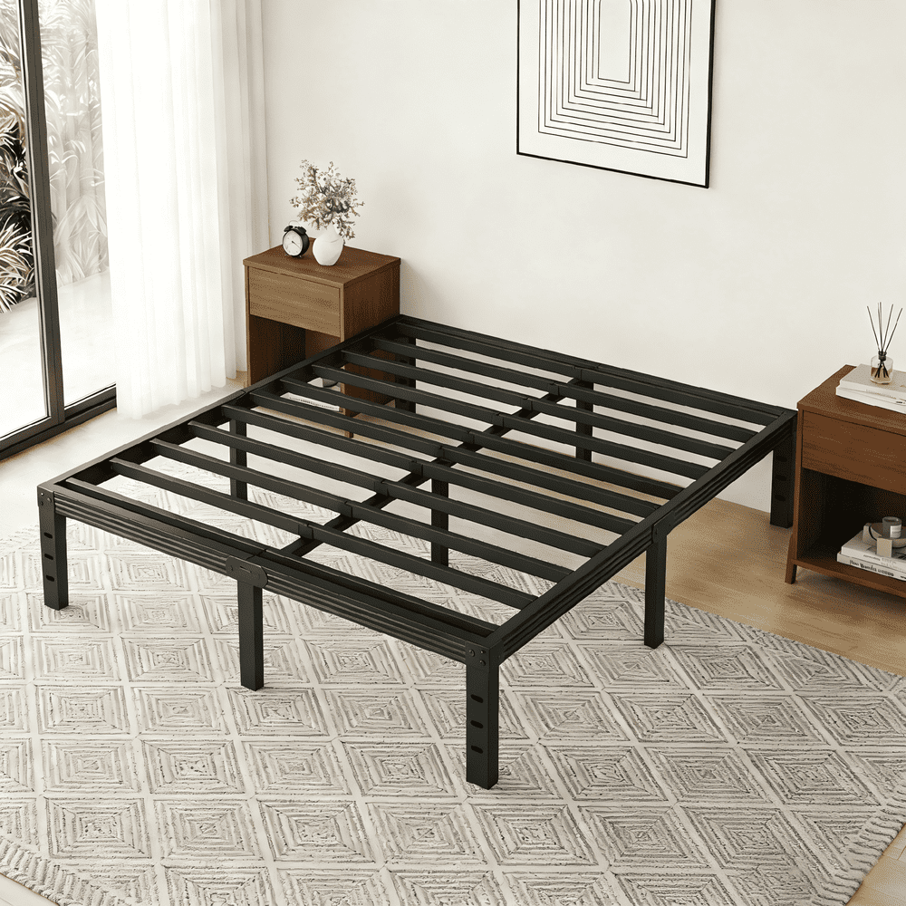 Rldvay 12-Inch Queen Metal Platform Bed Frame: $58.29 Rldvay 12-Inch Queen Metal Platform Bed Frame: $58.29