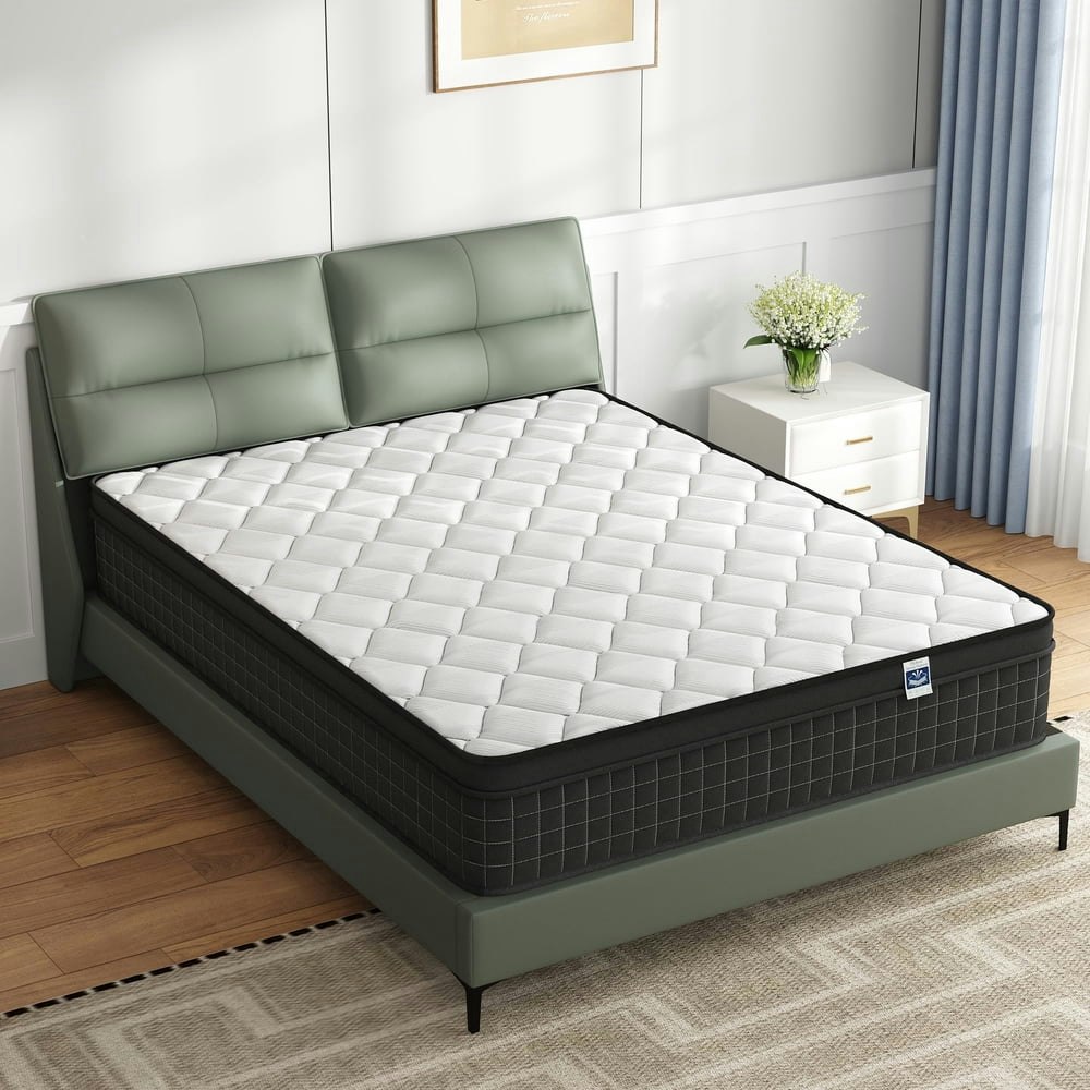 Queen 12-Inch Hybrid Memory Foam and Pocket Spring Mattress: $98.99 Queen 12-Inch Hybrid Memory Foam and Pocket Spring Mattress: $98.99