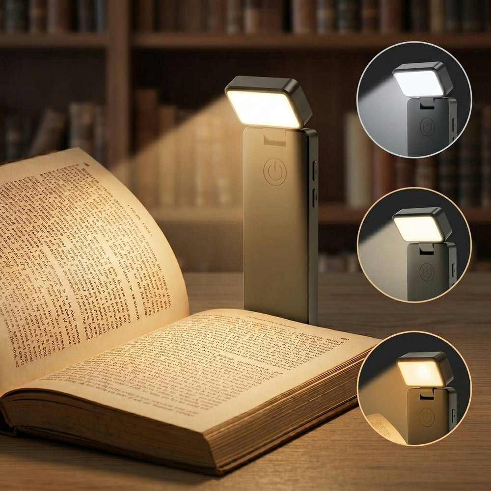 Ijil Rechargeable Clip-On LED Book Light: $15.89