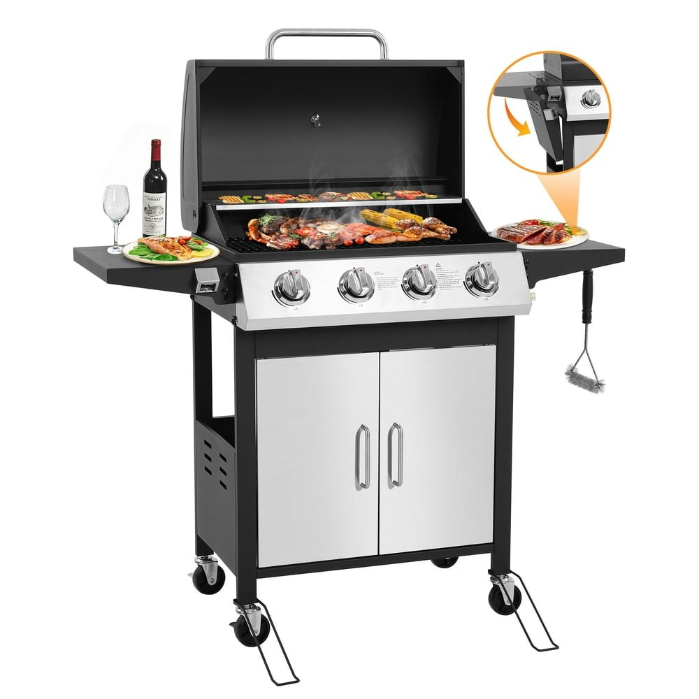 Segmart 4-Burner 40,000 BTU Propane Gas Grill: $199.99 Segmart 4-Burner 40,000 BTU Propane Gas Grill: $199.99