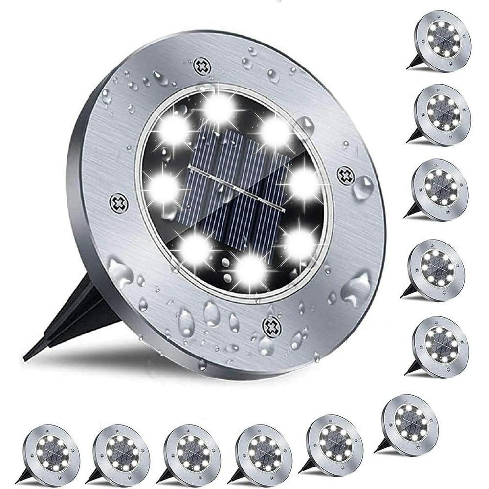 IJIL Waterproof Solar In-Ground Light 12-Pack: $25.49 IJIL Waterproof Solar In-Ground Light 12-Pack: $25.49