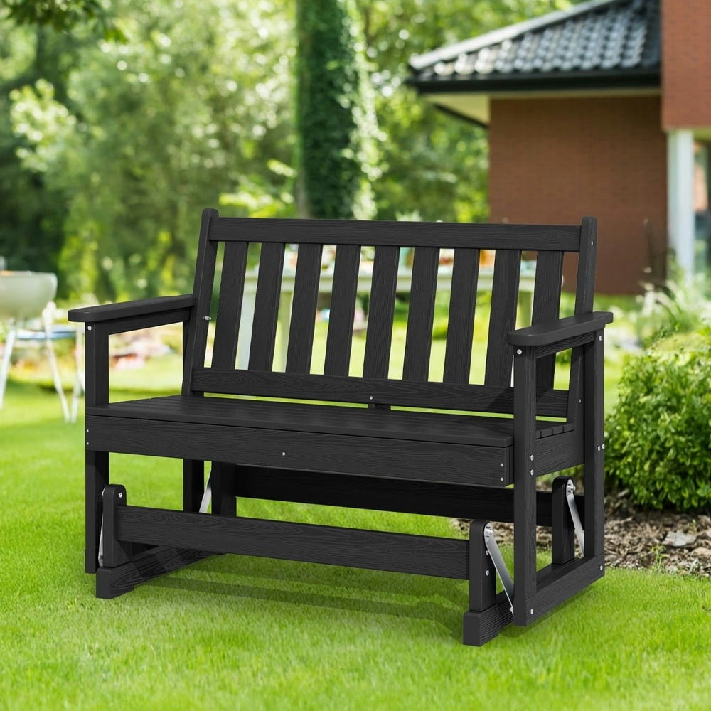 Loyalice 2-Person Outdoor Glider Rocking Chair: $209.99 Loyalice 2-Person Outdoor Glider Rocking Chair: $209.99