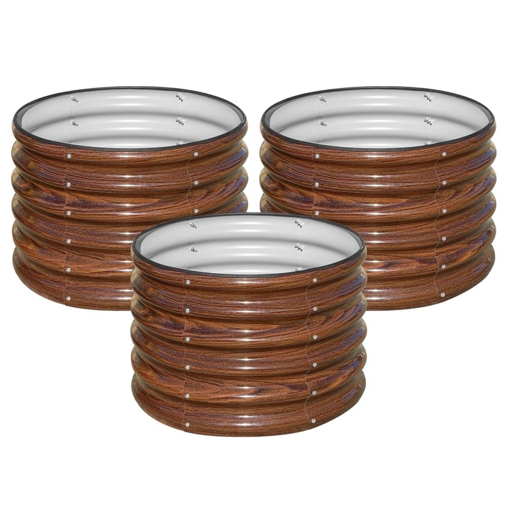 SnugNiture 17-Inch Tall Galvanized Steel Garden Bed 3-Pack: $46.30 SnugNiture 17-Inch Tall Galvanized Steel Garden Bed 3-Pack: $46.30