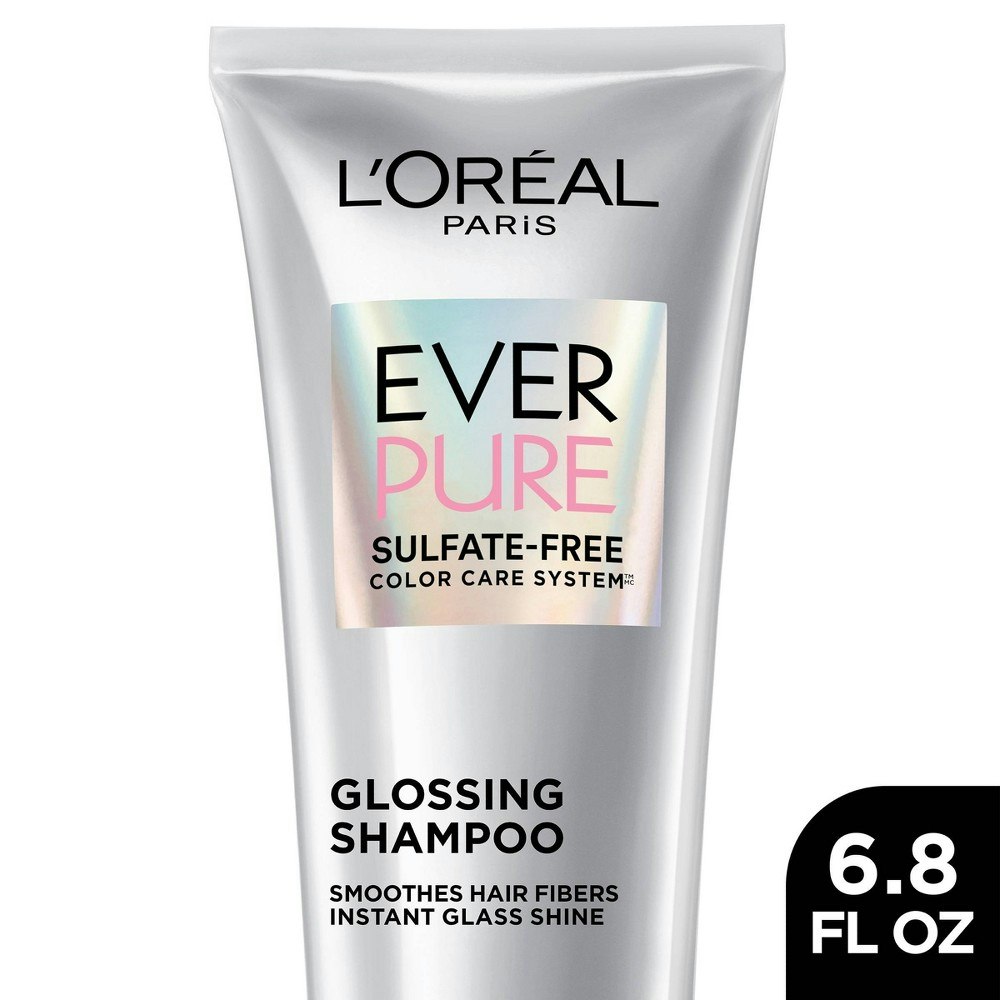 L'Oreal Paris EverPure Sulfate Free Glossing Shampoo 6.8-oz.: $9.99 L'Oreal Paris EverPure Sulfate Free Glossing Shampoo 6.8-oz.: $9.99