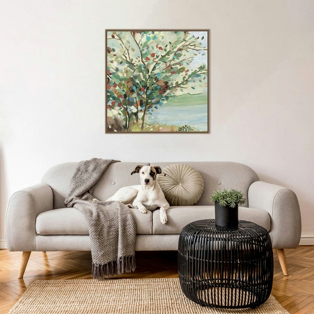Amanti Art 30\"x30\" Vibrant Tree Branch Medley Framed Canvas Wall Art: $140.99 Amanti Art 30\"x30\" Vibrant Tree Branch Medley Framed Canvas Wall Art: $140.99