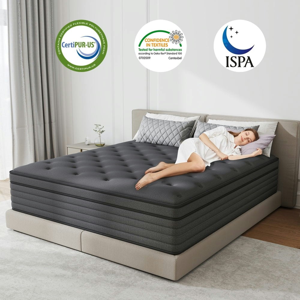 Lemontalking 14-Inch Twin Gel Memory Foam Hybrid Mattress: $100.66 Lemontalking 14-Inch Twin Gel Memory Foam Hybrid Mattress: $100.66