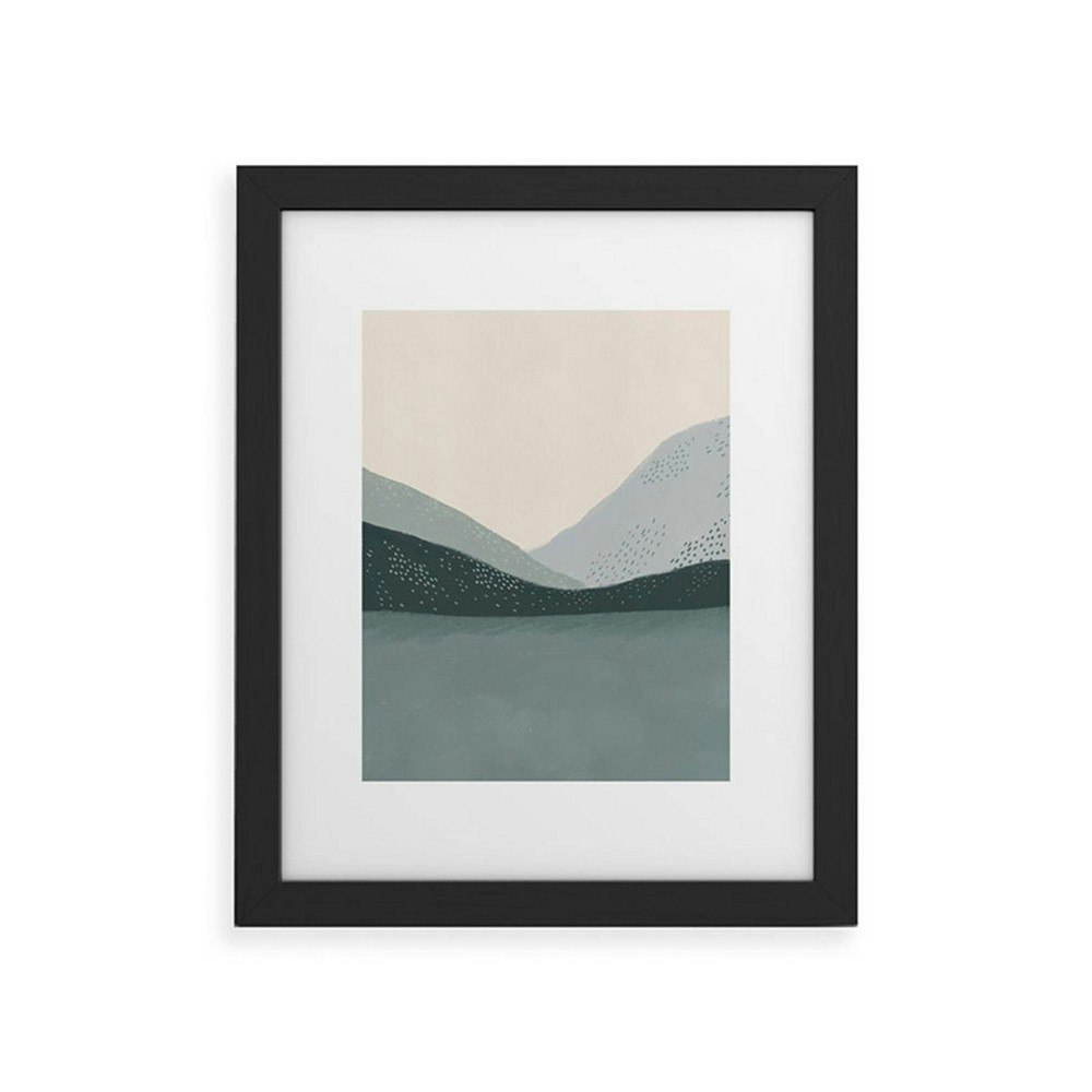 Deny Designs Viviana Gonzalez Minimal Patterned Mountains 8"x10" Framed Art Print: $59.99 Deny Designs Viviana Gonzalez Minimal Patterned Mountains 8"x10" Framed Art Print: $59.99