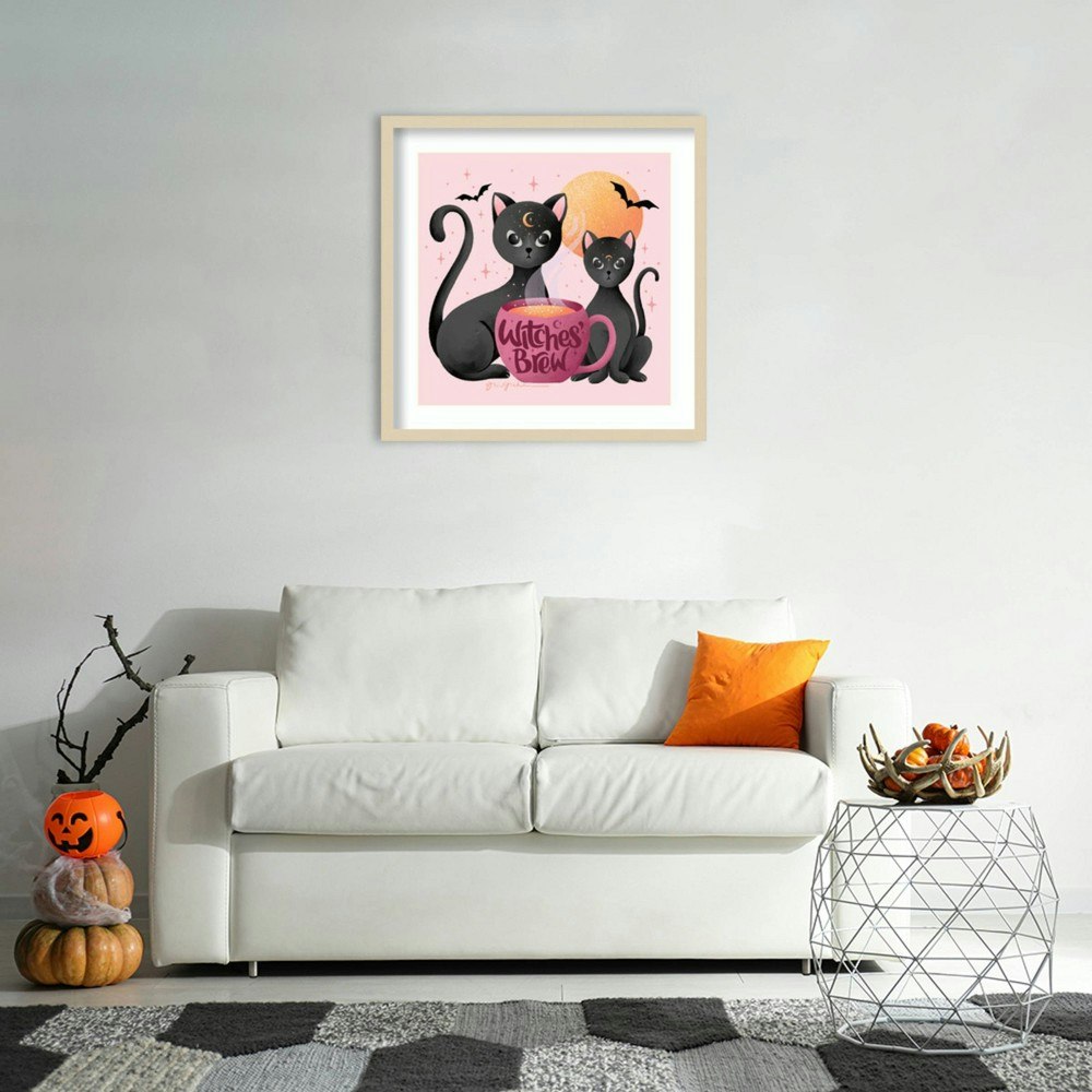 Amanti Art 25"x25" Witches Brew by Gia Graham Wood Framed Wall Art Print: $165.99 Amanti Art 25"x25" Witches Brew by Gia Graham Wood Framed Wall Art Print: $165.99