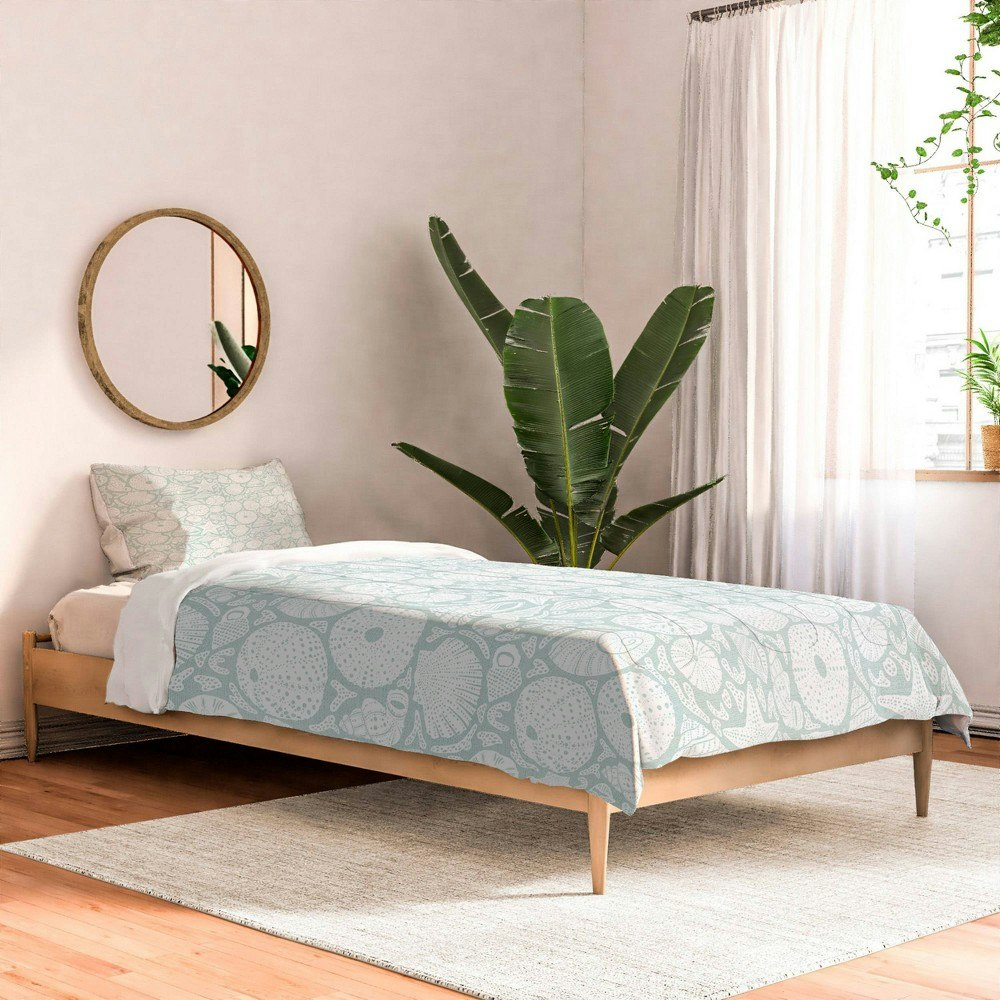Deny Designs Iveta Abolina Sea Shells King Comforter and Sham 3-Piece Set: $259.99 Deny Designs Iveta Abolina Sea Shells King Comforter and Sham 3-Piece Set: $259.99