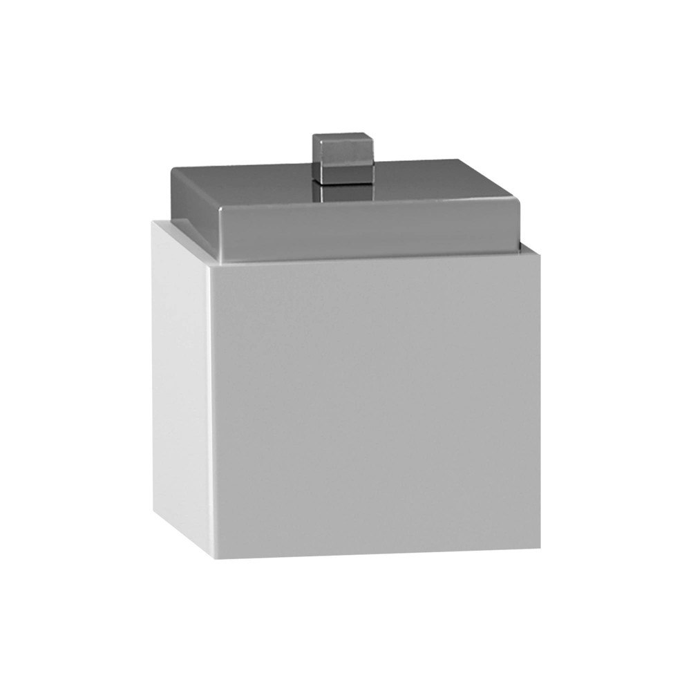 Nu Steel Ceramic Bathroom Vanity Storage Canister: $38.99 Nu Steel Ceramic Bathroom Vanity Storage Canister: $38.99