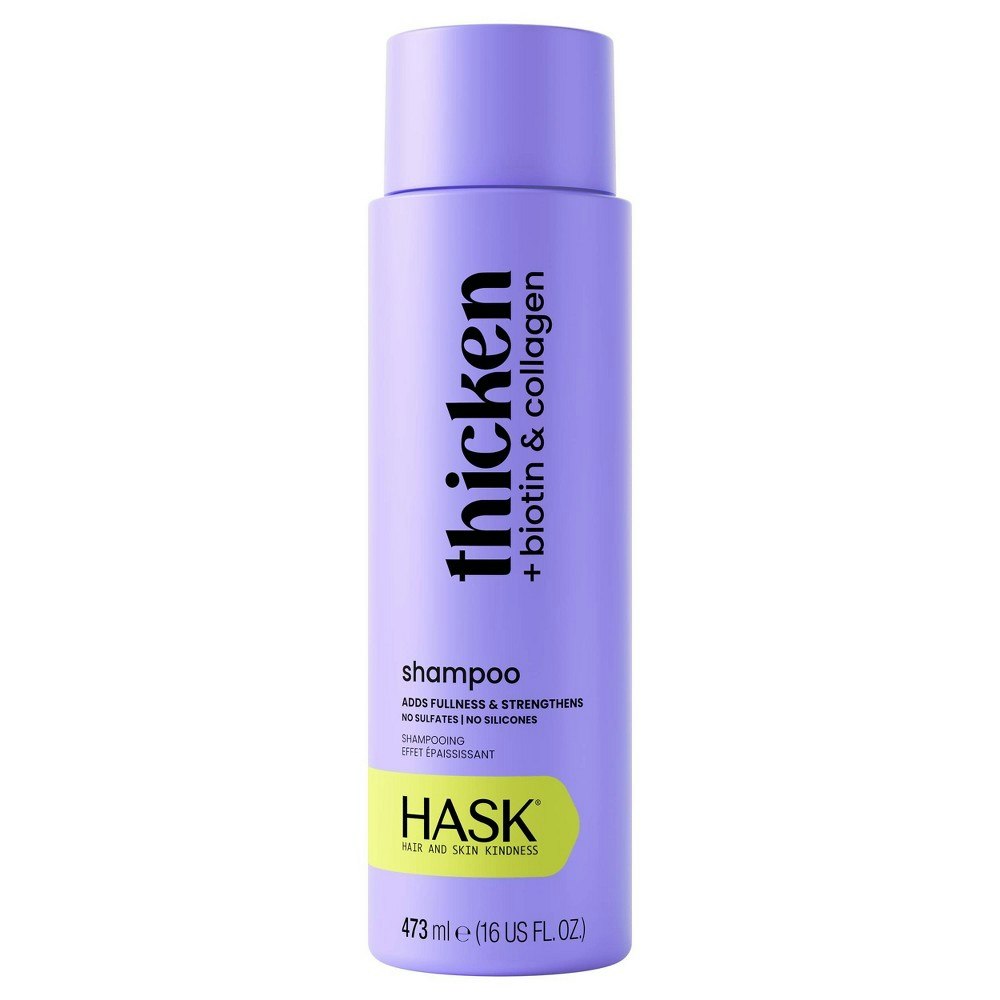Hask Thicken + Biotin & Collagen Shampoo 16-oz.: $7.99 Hask Thicken + Biotin & Collagen Shampoo 16-oz.: $7.99