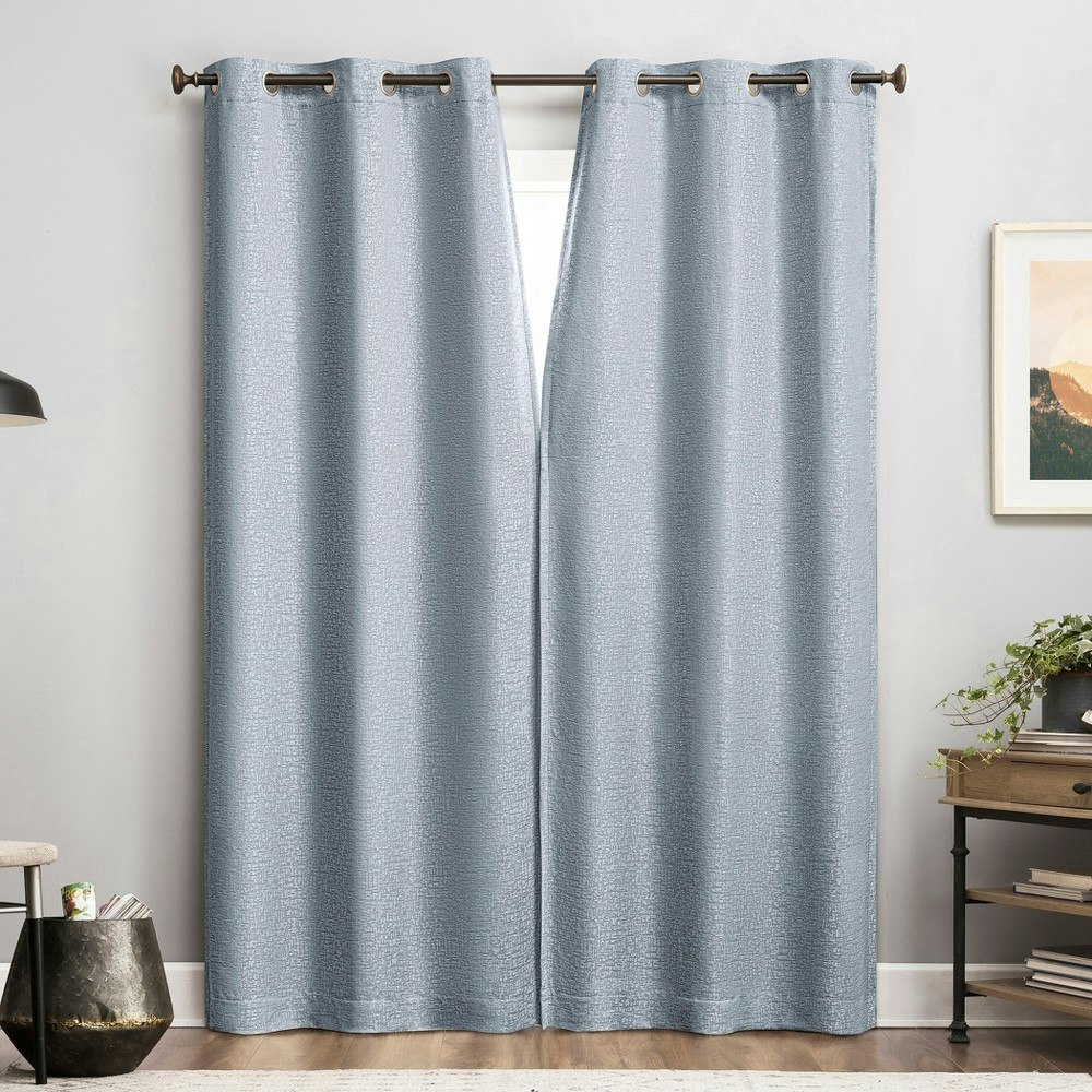 Sun Zero Serenity 72"x63" Blackout Grommet Curtain Panel: $44.49 Sun Zero Serenity 72"x63" Blackout Grommet Curtain Panel: $44.49