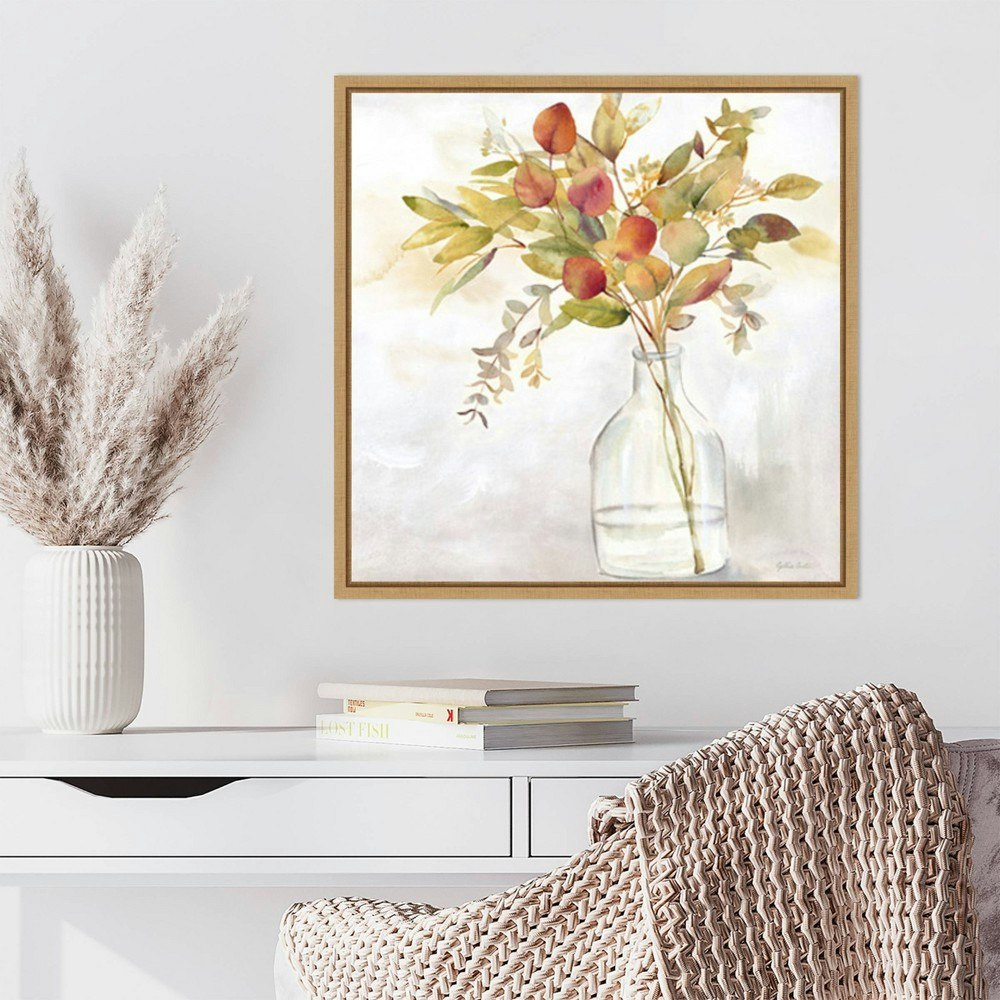 Amanti Art Eucalyptus Vase Fall I Framed Canvas Wall Art Print: $83.99 Amanti Art Eucalyptus Vase Fall I Framed Canvas Wall Art Print: $83.99