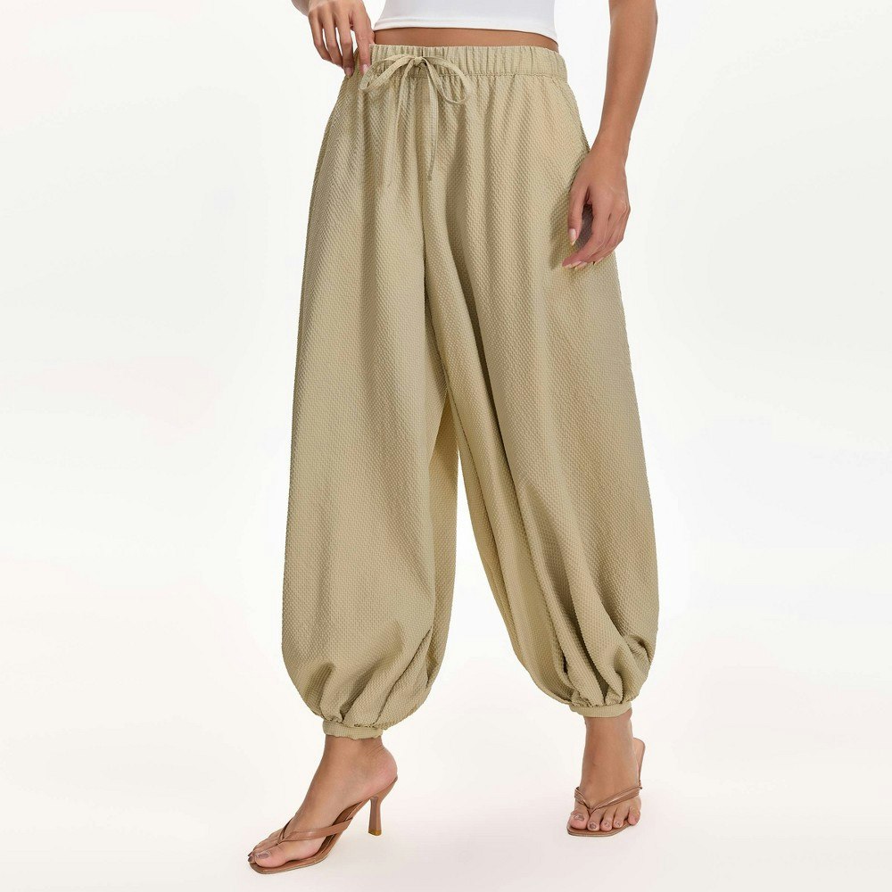 A New Day Women's Mid-Rise Drawstring Balloon Pants: $38 A New Day Women's Mid-Rise Drawstring Balloon Pants: $38